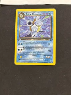 Pokemon Card Dark Blastoise 20/82 1ST-Team Rocket-Ita-No Holo-exc/nm! - Image 3