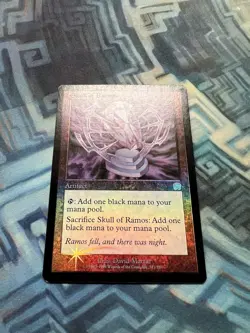 MTG Foil Skull of Ramos EX/LP- Mercadian Masques - Image 2