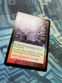 MTG Foil Skull of Ramos EX/LP- Mercadian Masques - Image 5