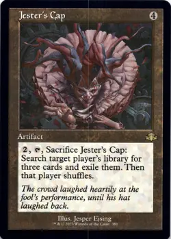 Jester's Cap (Retro Frame) - Dominaria Remastered - Magic MTG NM - Image 1