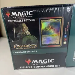 MTG LOTR: Tales of Middle Earth RIDERS OF ROHAN Deluxe Commander Kit Sealed - Image 2