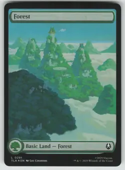 4x Forest (291) Full Art - Avatar the Last Airbender - MTG - NM - Image 1