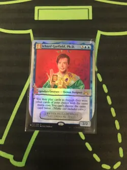 MTG Magic The Gathering Richard Garfield Ph.D. Foil List - Image 1