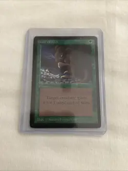 Magic The Gathering Beta Set Giant Growth - See Photos - MP - Image 3