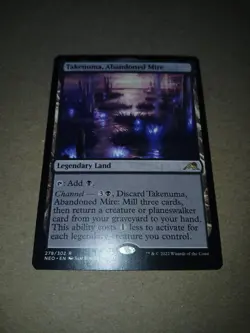 MTG - Takenuma, Abandoned Mire - NEO- Regular Rare - Image 4
