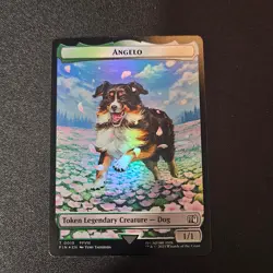 Angelo Darkstar Foil Tokens - MTG - NM - 0019/0020 - Final Fantasy - Image 1