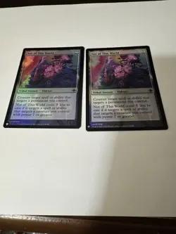 Magic The Gathering Not Of This World The List Reprint Mystery Booster Foil x2 - Image 3
