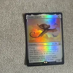 MTG FOIL Momo, Friendly Flier - Avatar: The Last Airbender #29 - Image 1