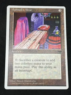 Magic the Gathering MTG Ashnod's Altar Artifact Chronicles Common - Image 1