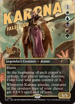 MTG Karona, False God Secret Lair Drop Regular - Image 1