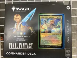 MTG Magic The Gathering Final Fantasy X Commander Deck Counter Blitz New Sealed - Image 1