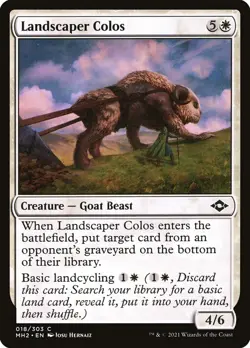 Landscaper Colos (018/303) Modern Horizons 2 MTG TCG - Regular Common - MINT - Image 1