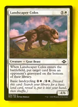 Landscaper Colos (018/303) Modern Horizons 2 MTG TCG - Regular Common - MINT - Image 2