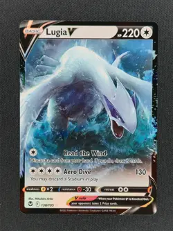 Lugia V 138 Pokemon Silver Tempest 2022 NM 🔥🔥🔥 - Image 1