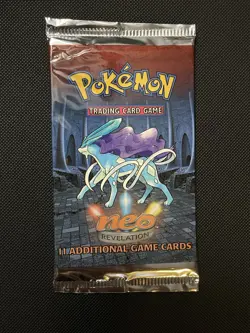 Pokemon Neo Revelation UnlimitedBooster Pack Factory Sealed 2001Suicune Art - Image 1