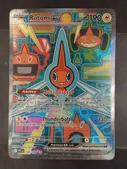 Pokemon TCG Rotom Ex 126/094 Phantasmal Flames SIR + DR Nm - Image 2
