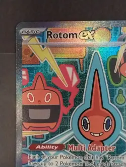 Pokemon TCG Rotom Ex 126/094 Phantasmal Flames SIR + DR Nm - Image 3