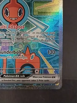 Pokemon TCG Rotom Ex 126/094 Phantasmal Flames SIR + DR Nm - Image 5