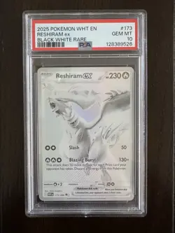PSA 10 Reshiram EX Pokemon ex 173/086 Sv: White Flare Holo (Offers Accepted) - Image 2