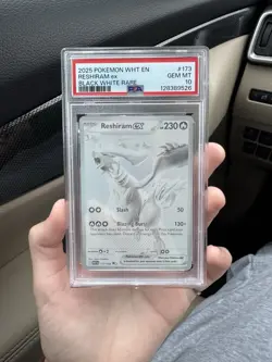 PSA 10 Reshiram EX Pokemon ex 173/086 Sv: White Flare Holo (Offers Accepted) - Image 3