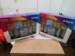 Pokemon TCG Sinnoh Stars Mini Tin 5 Pack Costco Exclusive Brand New Sealed - Image 1