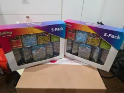 Pokemon TCG Sinnoh Stars Mini Tin 5 Pack Costco Exclusive Brand New Sealed - Image 2