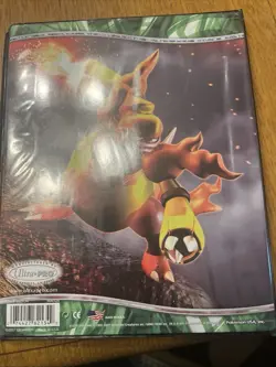 Pokemon Ultra Pro Diamond & Pearl 4 Pocket Portfolio Binder - Image 2