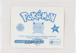 Abra (Prism) Merlin Pokemon Album Stickers #110 2000 - Image 2