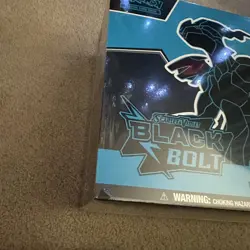 DAMAGED Pokemon Black Bolt and White Flare Pokemon Center Elite Trainer Box ETB - Image 2