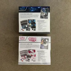 DAMAGED Pokemon Black Bolt and White Flare Pokemon Center Elite Trainer Box ETB - Image 3