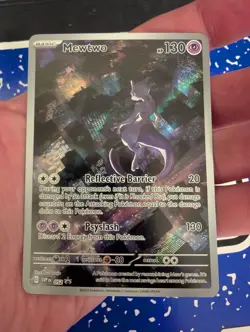 Pokemon TCG Mewtwo 052 Black Star Promo Sv: Scarlet & Violet Holo Rare - Image 1