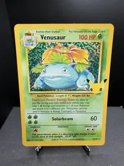 Pokemon TCG Celebrations Classic Collection Venusaur 15/102 Holo Rare NM - Image 1