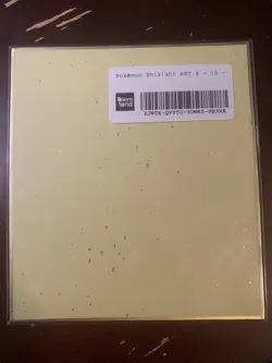 Raichu Pikachu Pokemon Shikishi Art Board #15 NM - Image 2