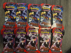 Pokemon Tcg Destined Rivals Sleeved Boosters X 10!! Brand New ! - Image 1