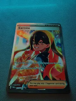 Pokemon TCG Carmine Scarlet & Violet-Twilight Masquerade 217/167 Holo Special... - Image 1