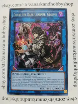 YuGiOh 3x Dharc the Dark Charmer, Gloomy RA03-EN048 Secret Rare - Image 1