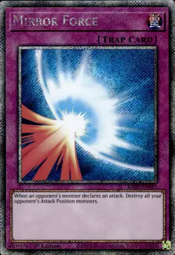 Mirror Force - Platinum Secret Rare 1st Edition RA03-EN093 - NM - YuGiOh - Image 1
