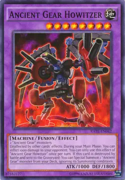 Yugioh! LP Ancient Gear Howitzer - RATE-EN042 - Common - Unlimited Edition Light - Image 1
