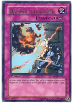 Yugioh! LP Damage Polarizer - DP04-EN029 - Ultra Rare - Unlimited Edition Lightl - Image 1
