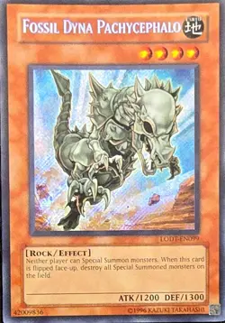 Fossil Dyna Pachycephalo LODT-EN099 Secret Rare - Image 1