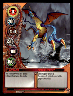 Bakugan Card - Kindling (Krakenoid) - Gate - Mechtanium Surge - Image 1
