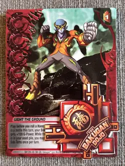 Bakugan: Mechtanium Surge | Light The Ground | Red 🔴 Ability Card | 31/48f - Image 2