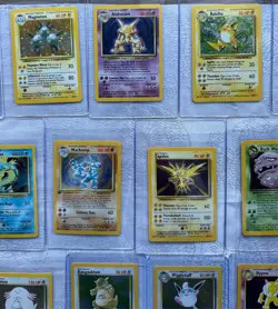 Vintage Poekmon Cards TCG Lot (20 Cards) - Set of Holos and 1st editions - Image 3