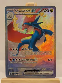 Custom Fan Art Salamance EX High Quality Custom Card Foil Finish - Image 1