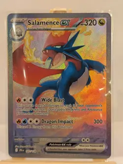 Custom Fan Art Salamance EX High Quality Custom Card Foil Finish - Image 2