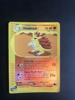 Sandslash 93/144 Reverse Holo Pokemon Card Skyridge Set - Image 1