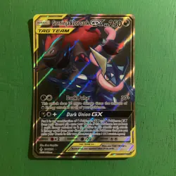Pokemon Card Greninja & Zoroark GX 200/214 Unbroken Bonds Ultra Rare Holo MINT - Image 1