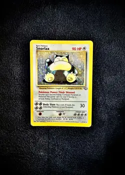 Snorlax 11/64 Holo Rare Jungle Unlimited WOTC Vintage Pokemon Card LP - Image 1