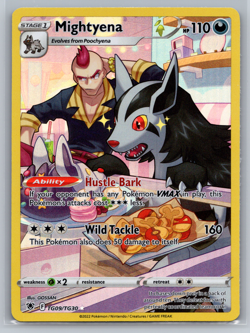 Mightyena & Sidney TG09/TG30 Astral Radiance NM Ultra Rare Pokemon Card - Image 1