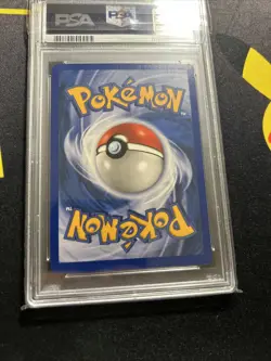PSA 9 Murkrow 8/17 -Vintage Graded Pokemon Card- Pop Series 1 MINT - Image 4